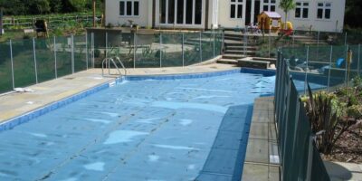 Swimming Pool with Fencing in Surrey