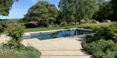 Outdoor Swimming Pool With Tiles 5