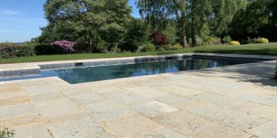 Outdoor Swimming Pool With Tiles
